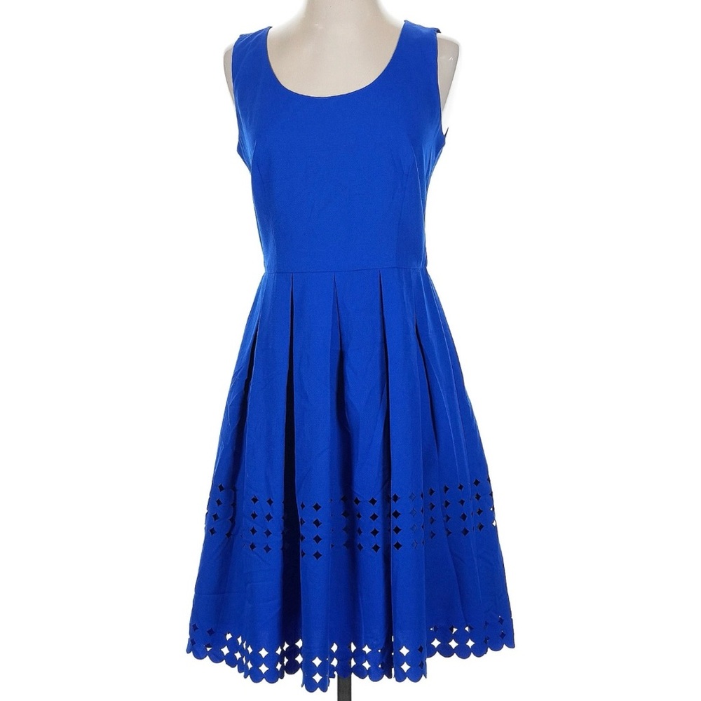 Brixton Ivy Cobalt Blue Day Dress Women Size Medium